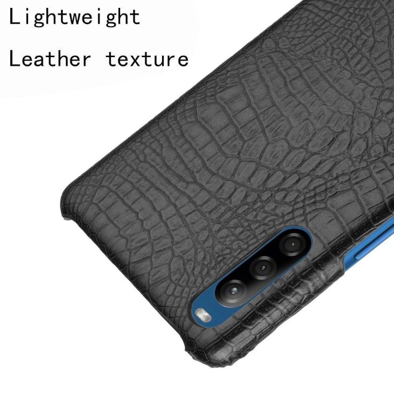 Deksel Til Sony Xperia L4 Originalitet Croc Skin Effekt