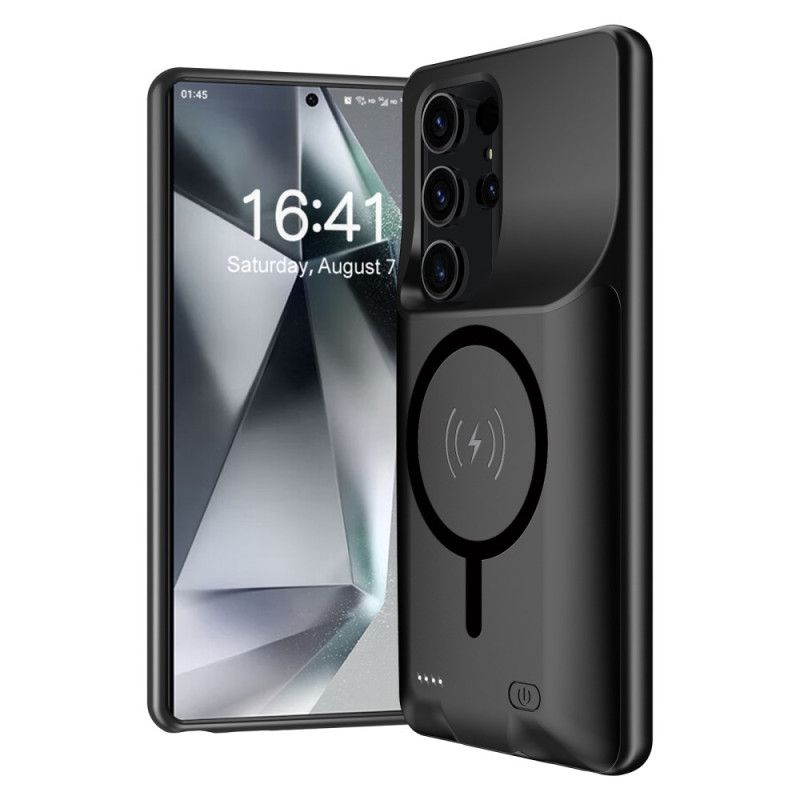 10000mah Batterideksel Til Samsung Galaxy S25 Ultra Ekstern Lader Med Magnetisk Feste