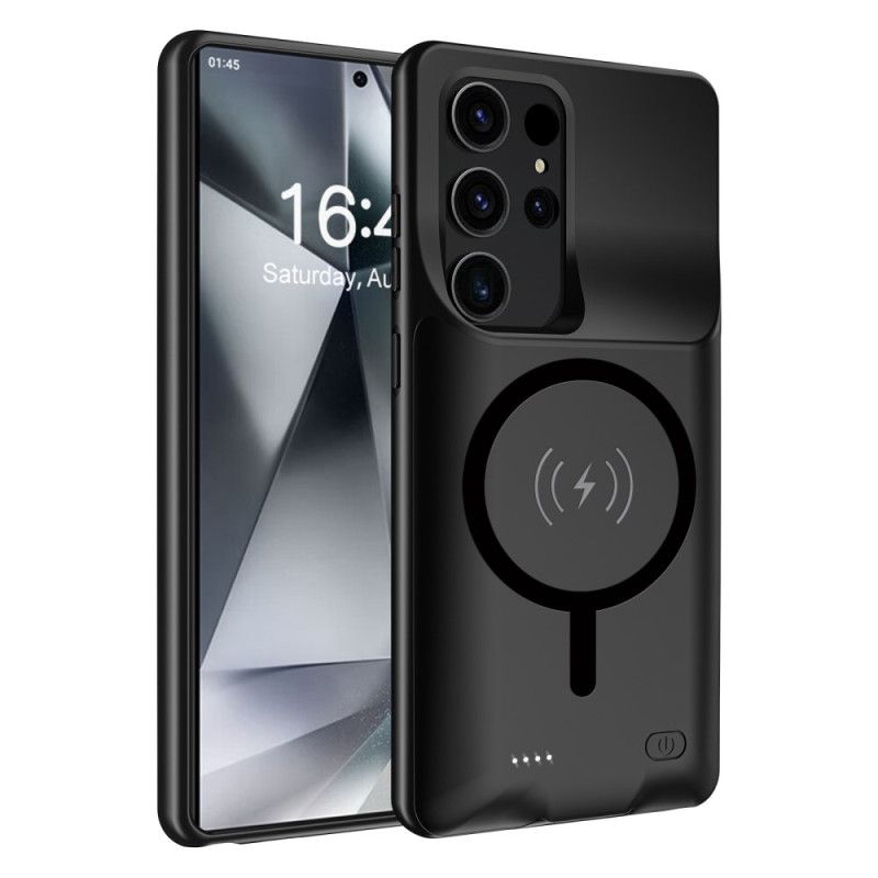 10000mah Batterideksel Til Samsung Galaxy S25 Ultra Ekstern Lader Med Magnetisk Feste