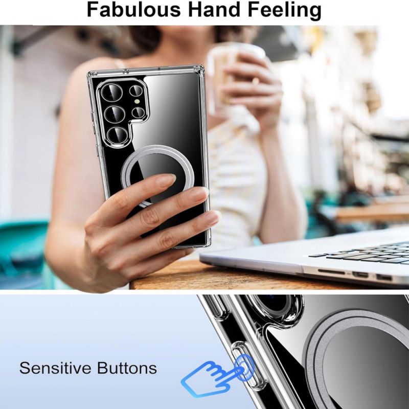 Deksel Samsung Galaxy S25 Ultra 5g Beskyttelsesetui Kompatibel Med Magsafe