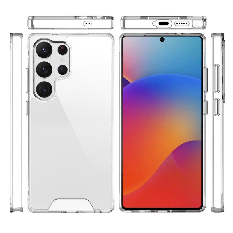 Deksel Samsung Galaxy S25 Ultra 5g Gjennomsiktig Fusion