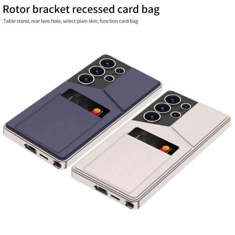 Deksel Samsung Galaxy S25 Ultra 5g Gkk Kortholder Og Støtte