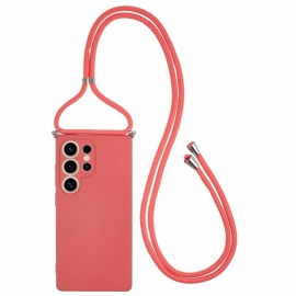 Deksel Samsung Galaxy S25 Ultra 5g Gummiert Overflate Beskyttelse Deksel