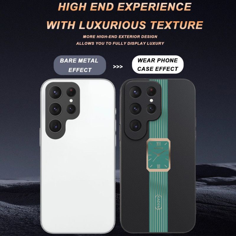 Deksel Samsung Galaxy S25 Ultra 5g Kadem-klokke