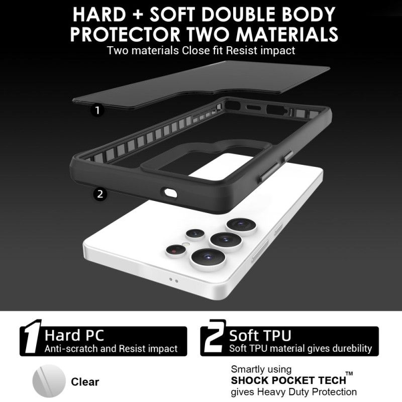 Deksel Samsung Galaxy S25 Ultra 5g Klassisk Hybrid