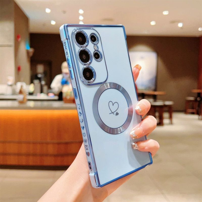 Deksel Samsung Galaxy S25 Ultra 5g Kompatibel Med Tonet Magsafe Beskyttelse Deksel