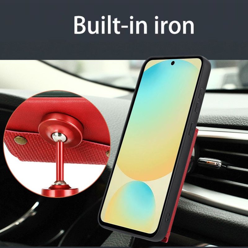 Deksel Samsung Galaxy S25 Ultra 5g Kortholder I Retrostil