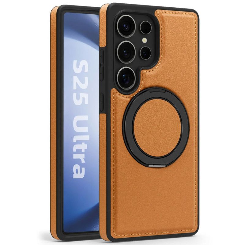 Deksel Samsung Galaxy S25 Ultra 5g Magnetisk Med Roterende Stativ Beskyttelse Deksel
