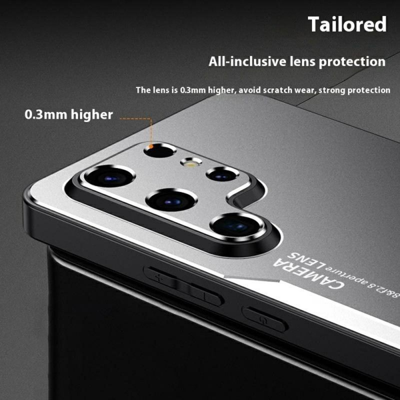 Deksel Samsung Galaxy S25 Ultra 5g Metallisk Effekt