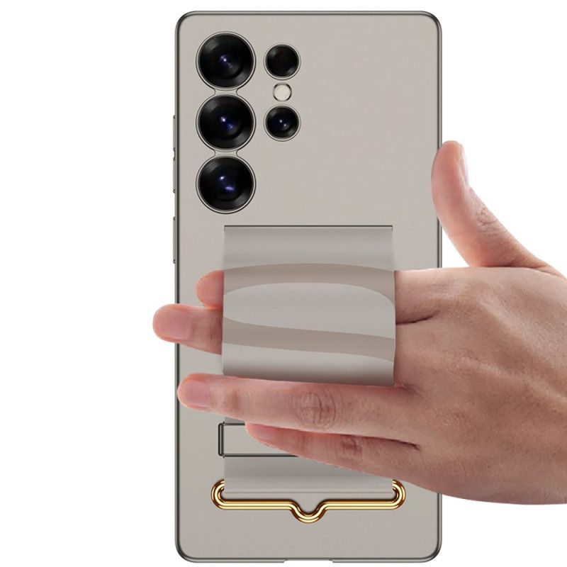 Deksel Samsung Galaxy S25 Ultra 5g Mobildeksel Gkk-stropp Og Stativ