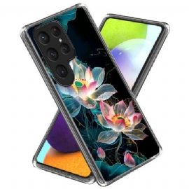 Deksel Samsung Galaxy S25 Ultra 5g Mobildeksel Krystalllotus