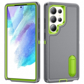 Deksel Til Samsung Galaxy S25 Ultra 5g 3-i-1-beskyttelse Med Stativ