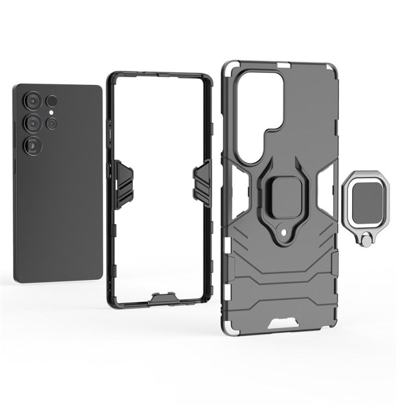 Deksel Til Samsung Galaxy S25 Ultra 5g Slitesterk Ringholder