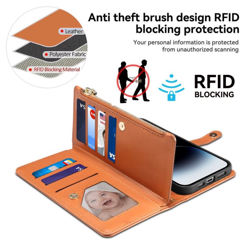 Folio Deksel Samsung Galaxy S25 Ultra 5g Galaxy-serien Eseble Beskyttelse Deksel