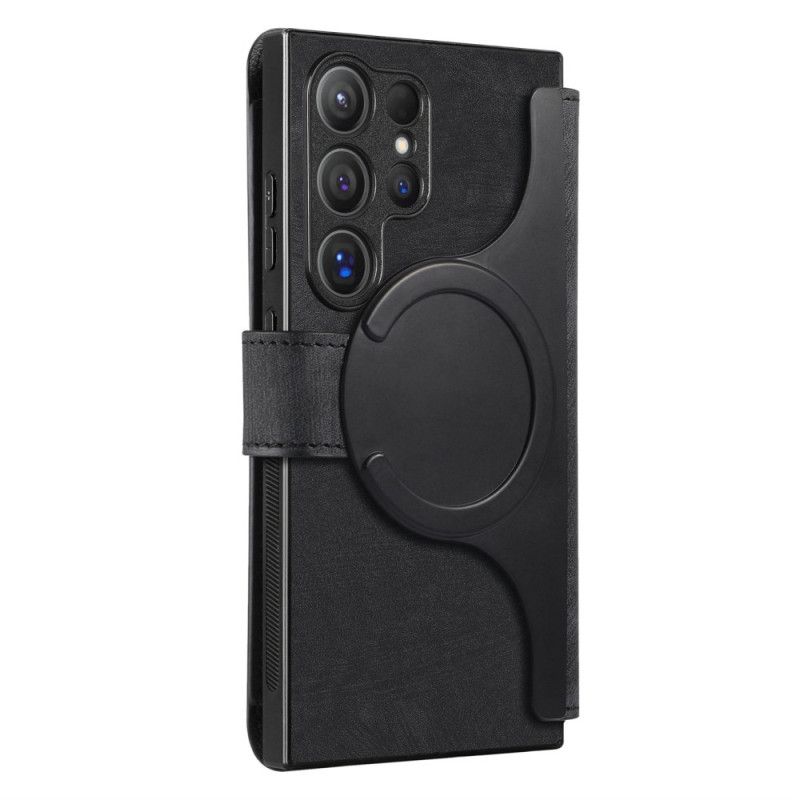 Folio Deksel Samsung Galaxy S25 Ultra 5g Magnetisk Deksel Som Kan Avtas