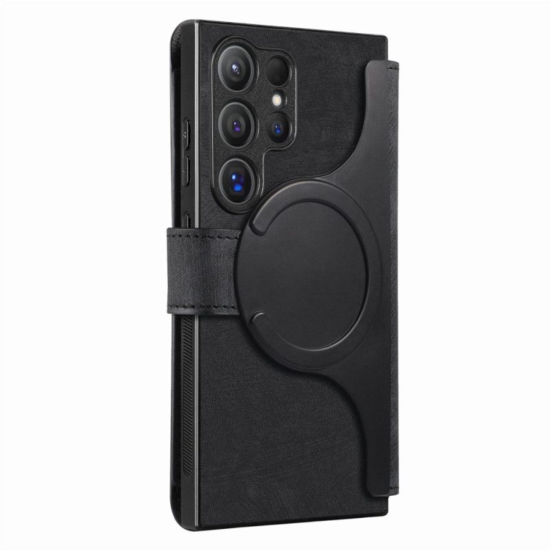 Folio Deksel Til Samsung Galaxy S25 Ultra 5g Avtakbart Magnetisk Rfid Caseneo-etui