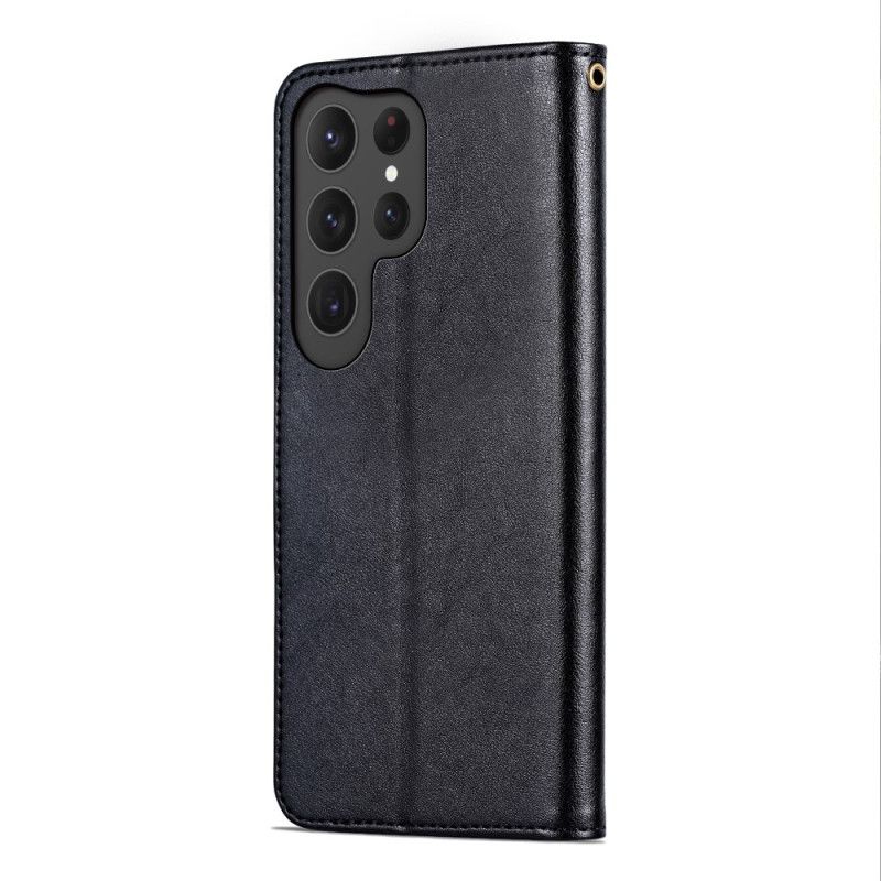 Lærdeksel Folio Deksel Samsung Galaxy S25 Ultra 5g Azns