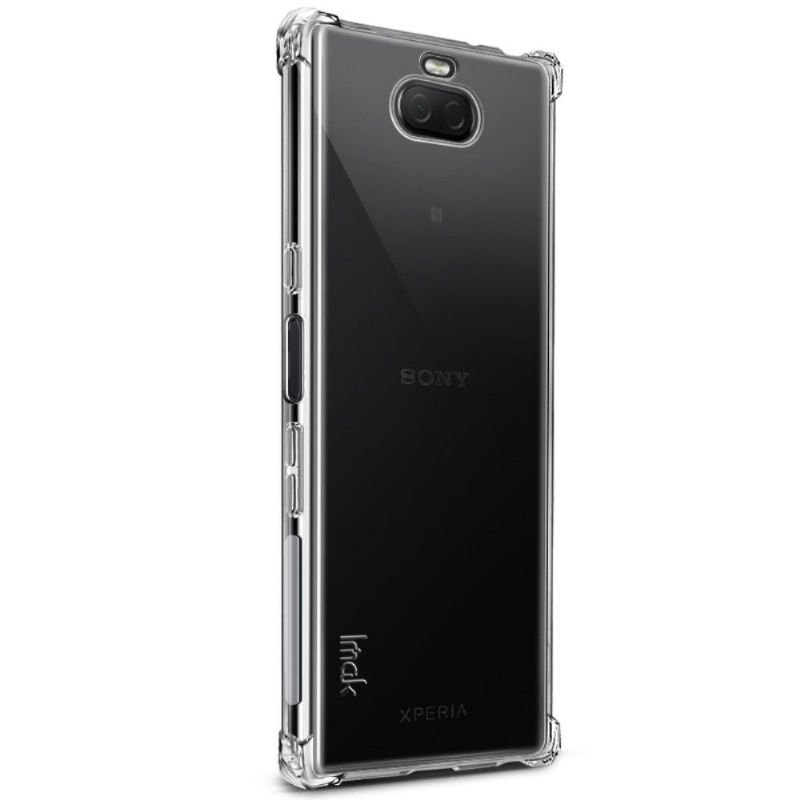 Deksel Til Sony Xperia 10 Gjennomsiktig + Beskyttende Film