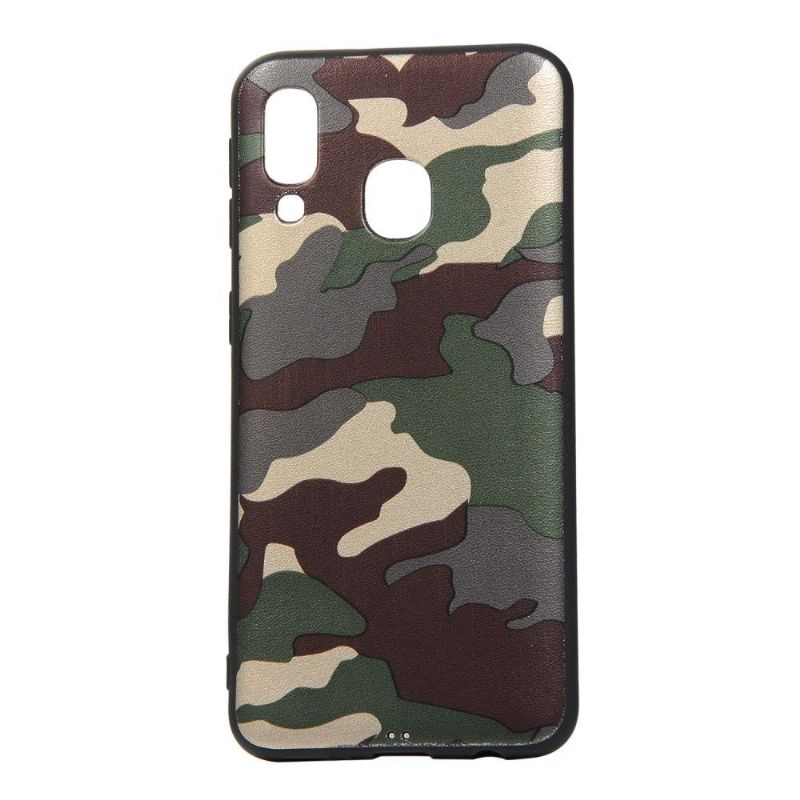 Deksel Til Samsung Galaxy A40 Militær Camo Gel