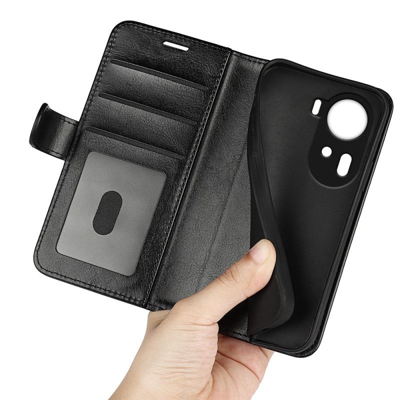 Folio Deksel Til Oppo Reno 11 5g Vintage Kunstskinn