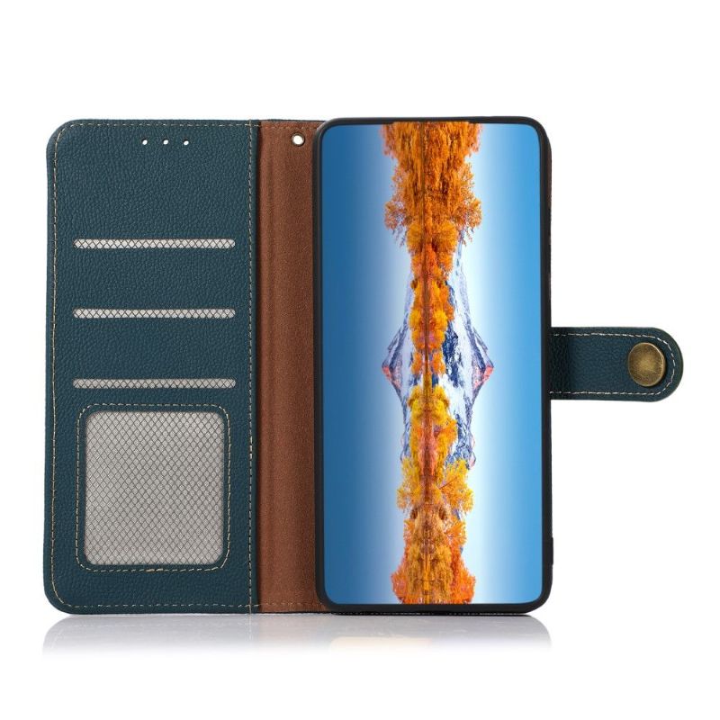 Folio Deksel Til Xiaomi Redmi Note 9T Khazneh Classic Leather