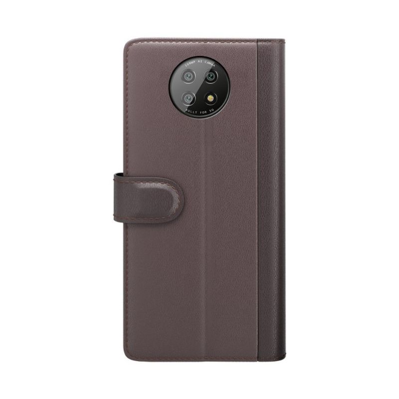 Lærdeksel Til Xiaomi Redmi Note 9T Premium Skinn