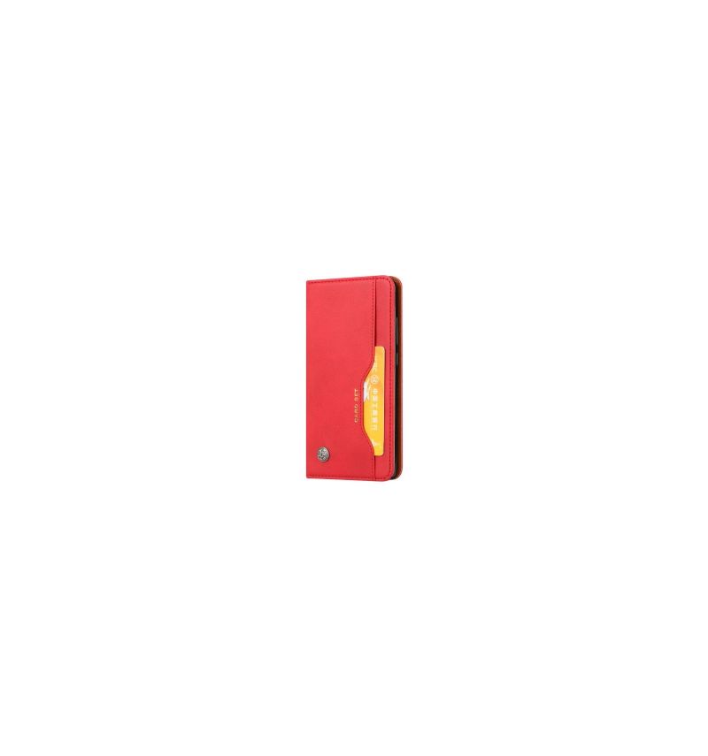 Folio Deksel Til Xiaomi Mi 8 Stativveske I Skinn
