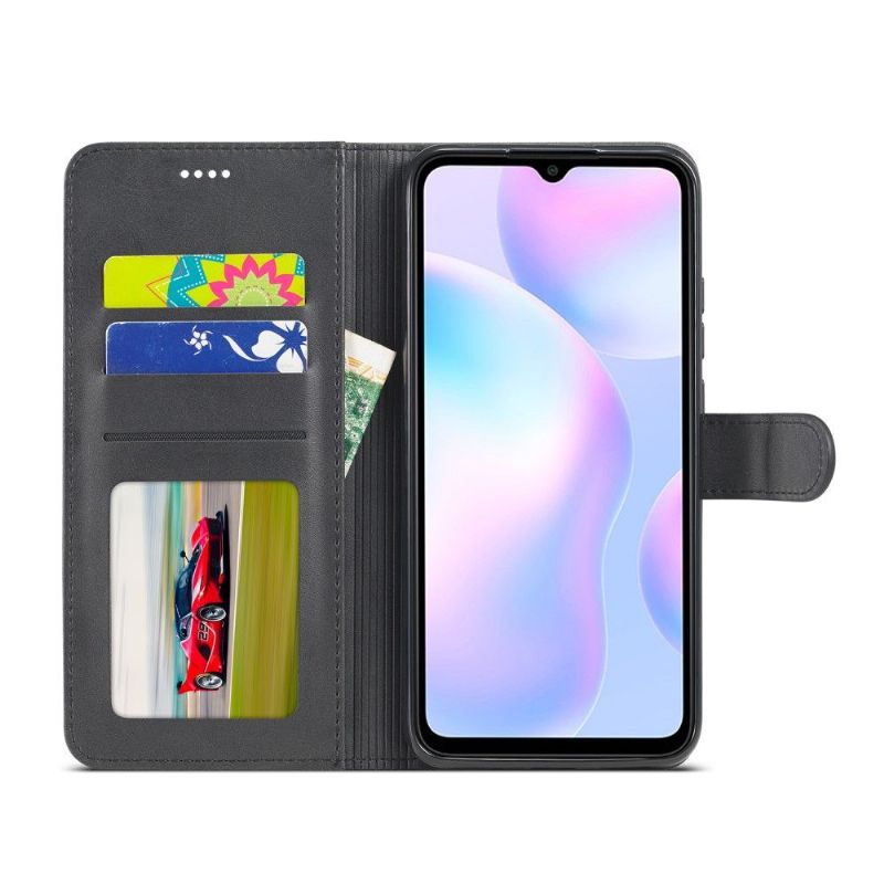 Folio Deksel Til Xiaomi Redmi 9A Skinneffekt Lc.imeeke