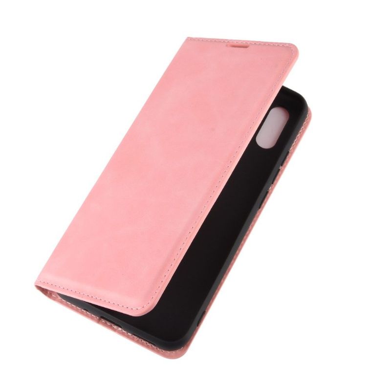Lærdeksel Til Xiaomi Redmi 9A Business Retro - Rosa