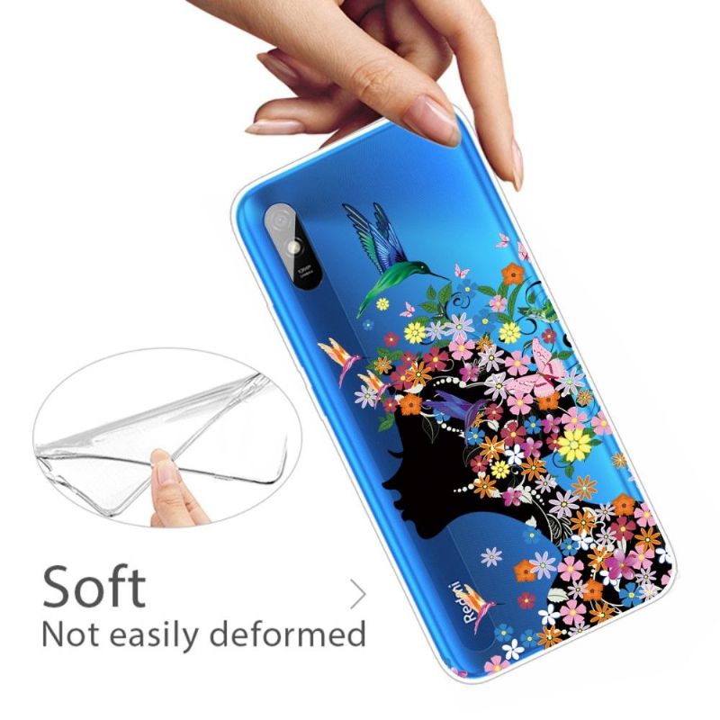 Mobildeksel Til Xiaomi Redmi 9A Kolibriblomst