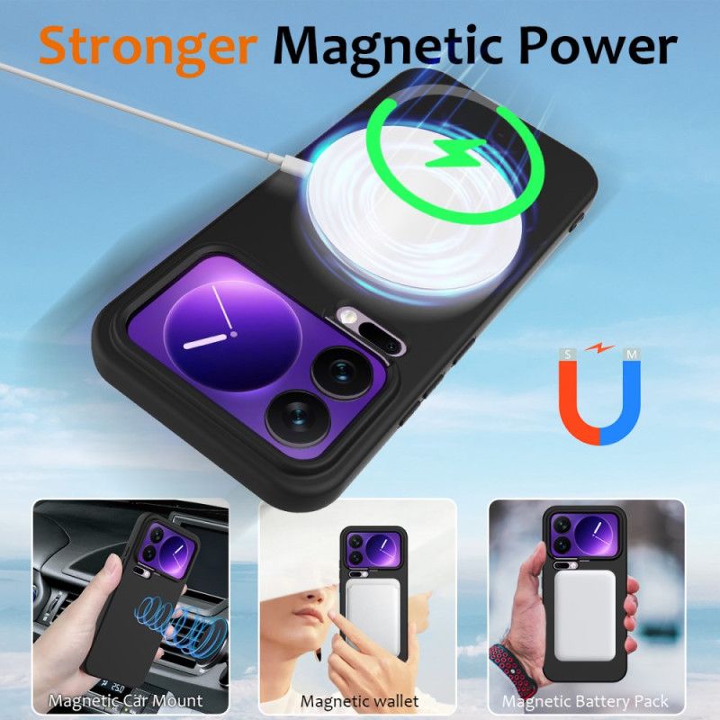 Deksel Til Xiaomi 17 Pro Flytende Silikon Magnetisk