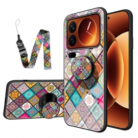 Deksel Til Xiaomi 17 Pro Stativ Og Snor I Herdet Glass