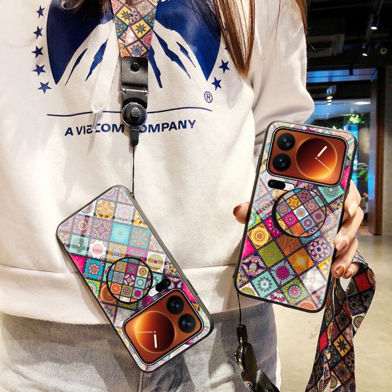 Deksel Til Xiaomi 17 Pro Stativ Og Snor I Herdet Glass