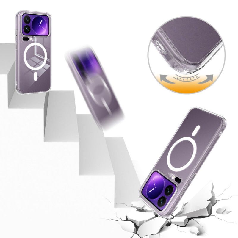 Deksel Xiaomi 17 Pro Gjennomsiktig Magnetisk