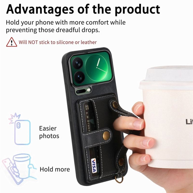 Deksel Xiaomi 17 Pro Kortspor Og Stropp