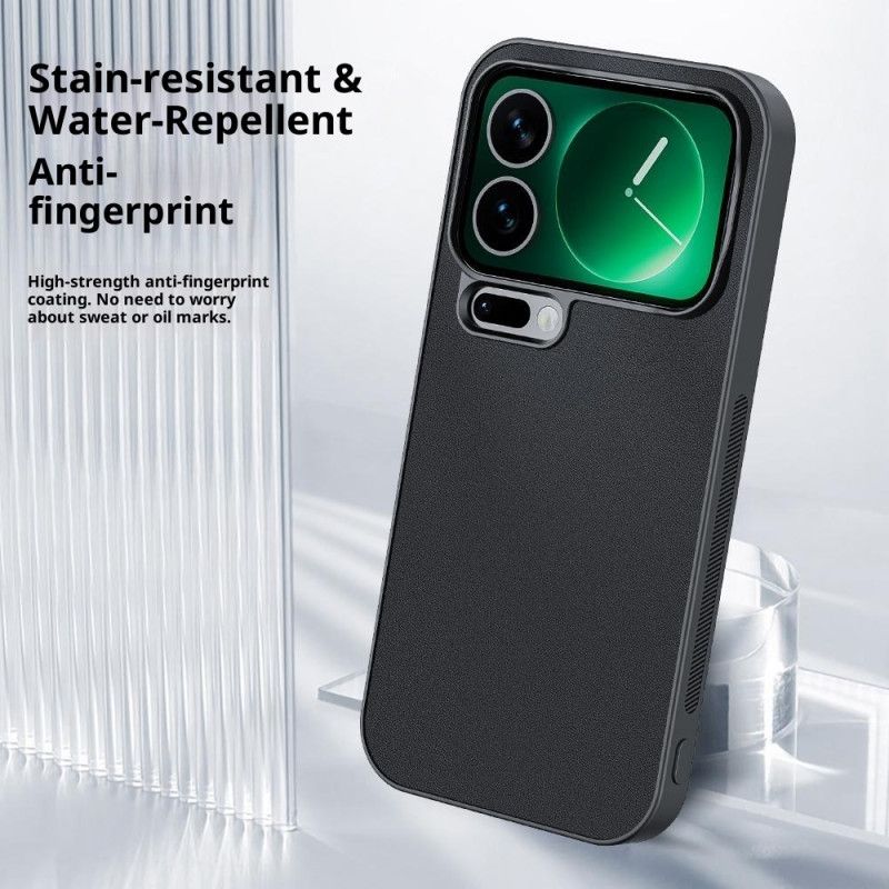 Deksel Xiaomi 17 Pro Kunstig Skinn Beskyttelse Deksel