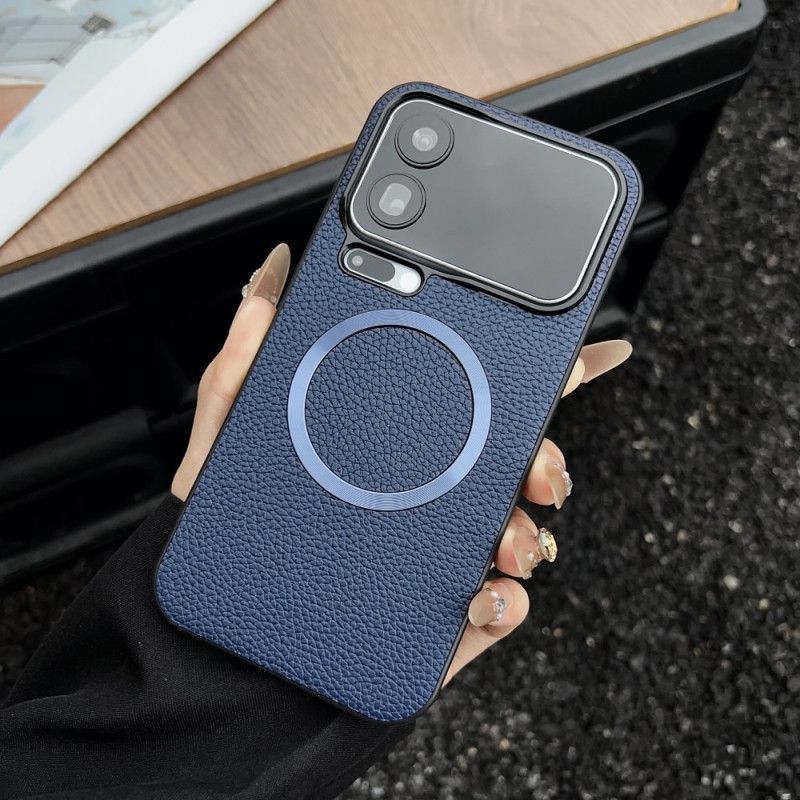 Deksel Xiaomi 17 Pro Magnetisk Litchi-tekstur