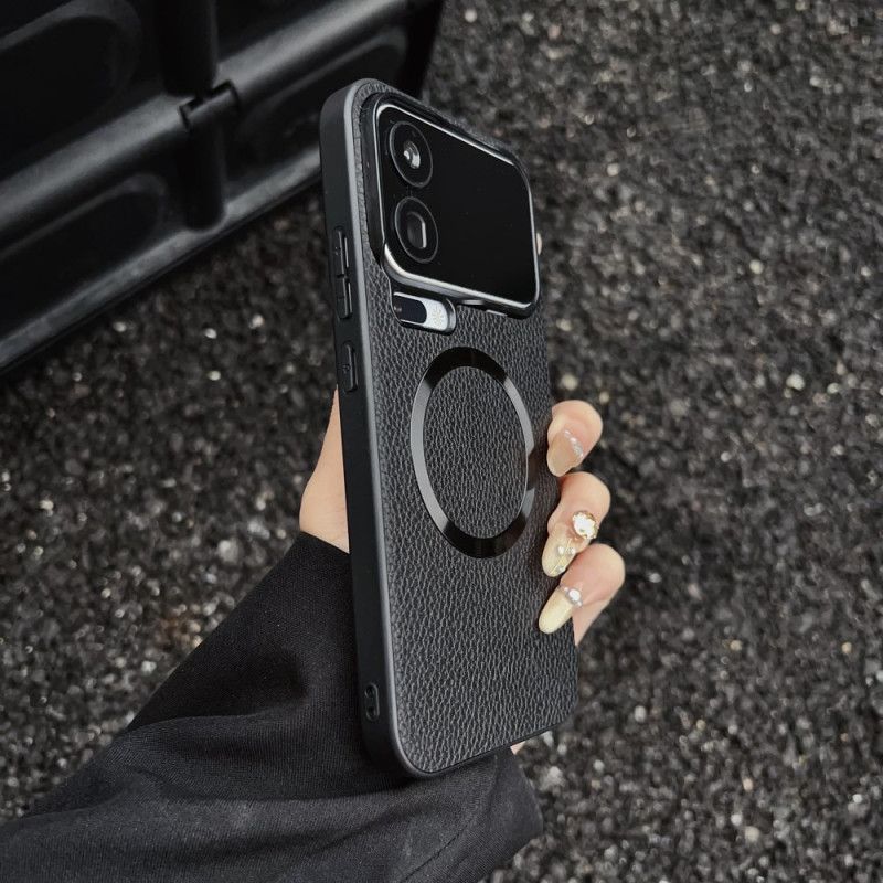 Deksel Xiaomi 17 Pro Magnetisk Litchi-tekstur