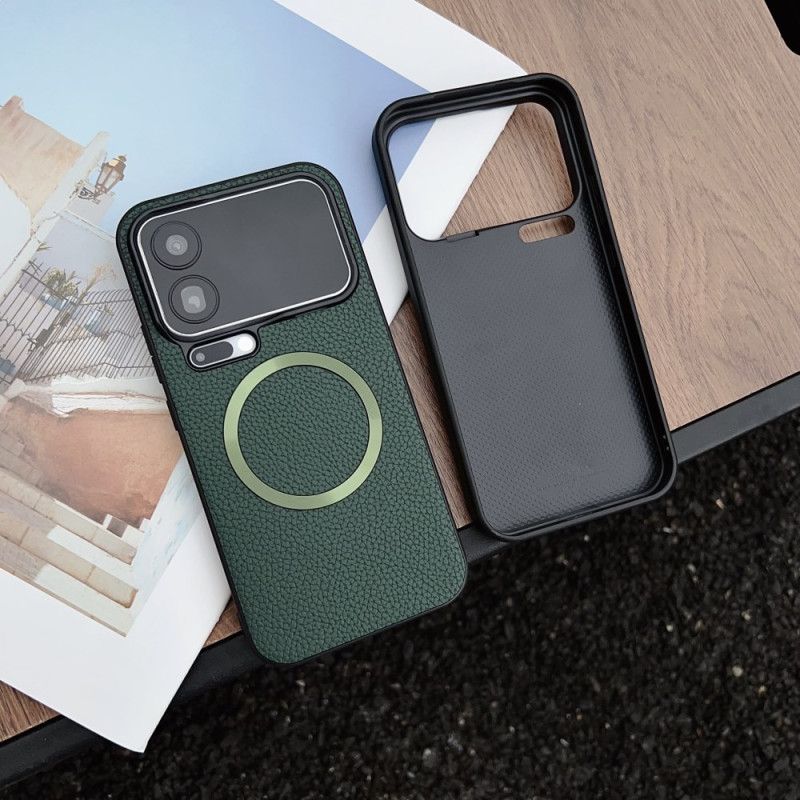 Deksel Xiaomi 17 Pro Magnetisk Litchi-tekstur