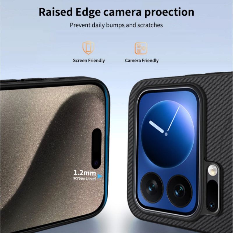 Deksel Xiaomi 17 Pro Mobildeksel Magsafe Karbonfiber