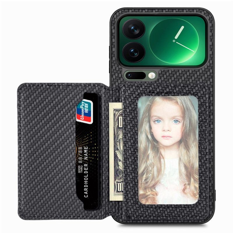 Deksel Xiaomi 17 Pro Rfid-beskyttelse Og Magnetisk Kortholder Beskyttelse Deksel