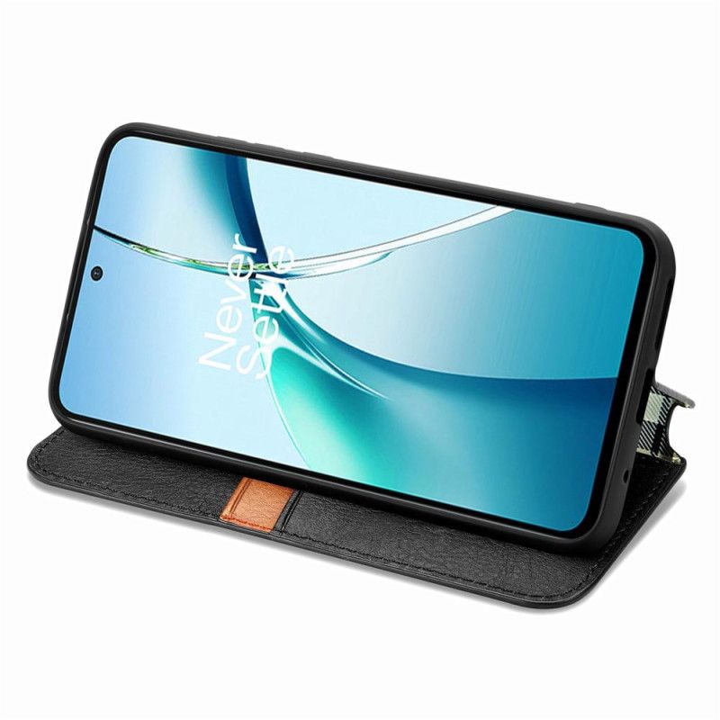 Folio Deksel Lær Xiaomi 17 Pro Vintage Diamantmønster