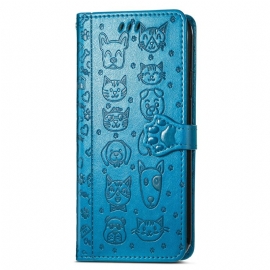 Folio Deksel Xiaomi 17 Pro Animerte Dyr Beskyttelse Deksel