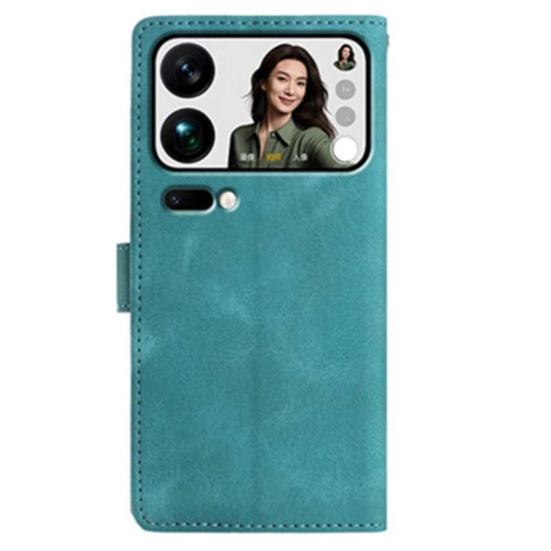 Folio Deksel Xiaomi 17 Pro Blomsterhage