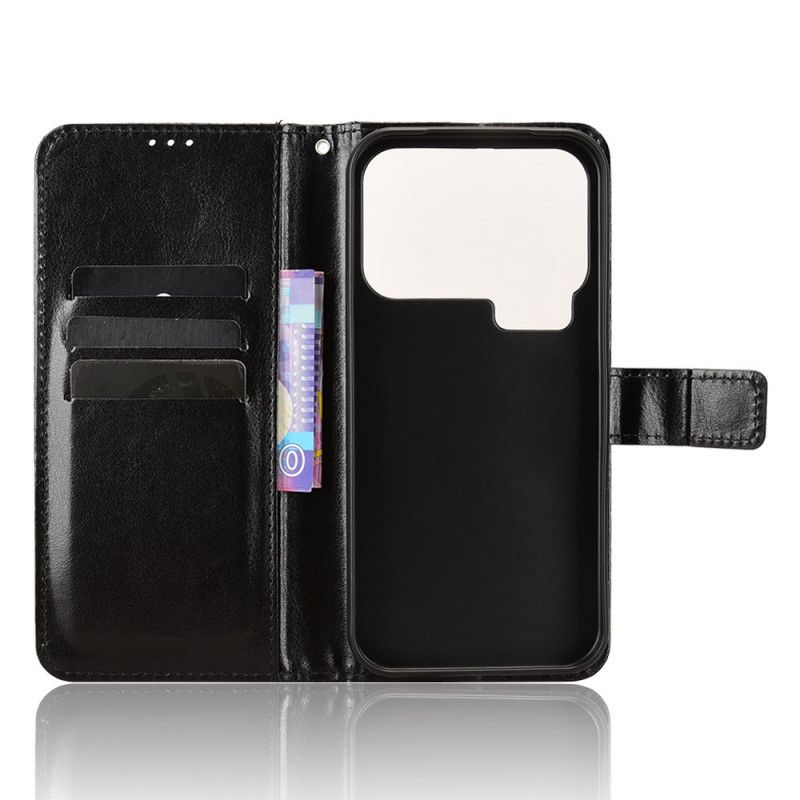 Folio Deksel Xiaomi 17 Pro Prangende Kunstskinn Beskyttelse Deksel