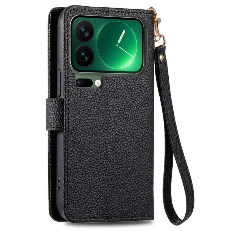 Folio Deksel Xiaomi 17 Pro Rfid-blokkerende Hjertedesign