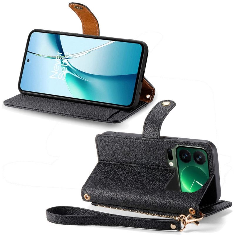 Folio Deksel Xiaomi 17 Pro Rfid-blokkerende Hjertedesign