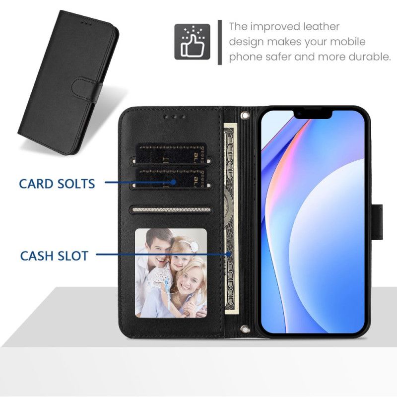 Folio Deksel Xiaomi 17 Pro Rfid-blokkerende Læreffekt Beskyttelse Deksel