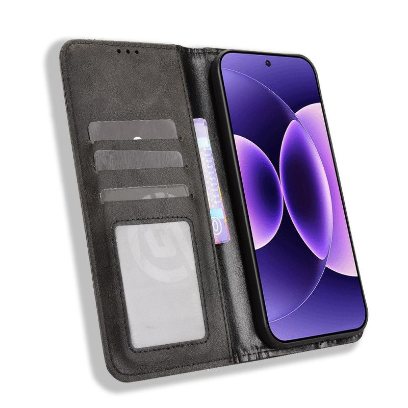 Folio Deksel Xiaomi 17 Pro Vintage Kant