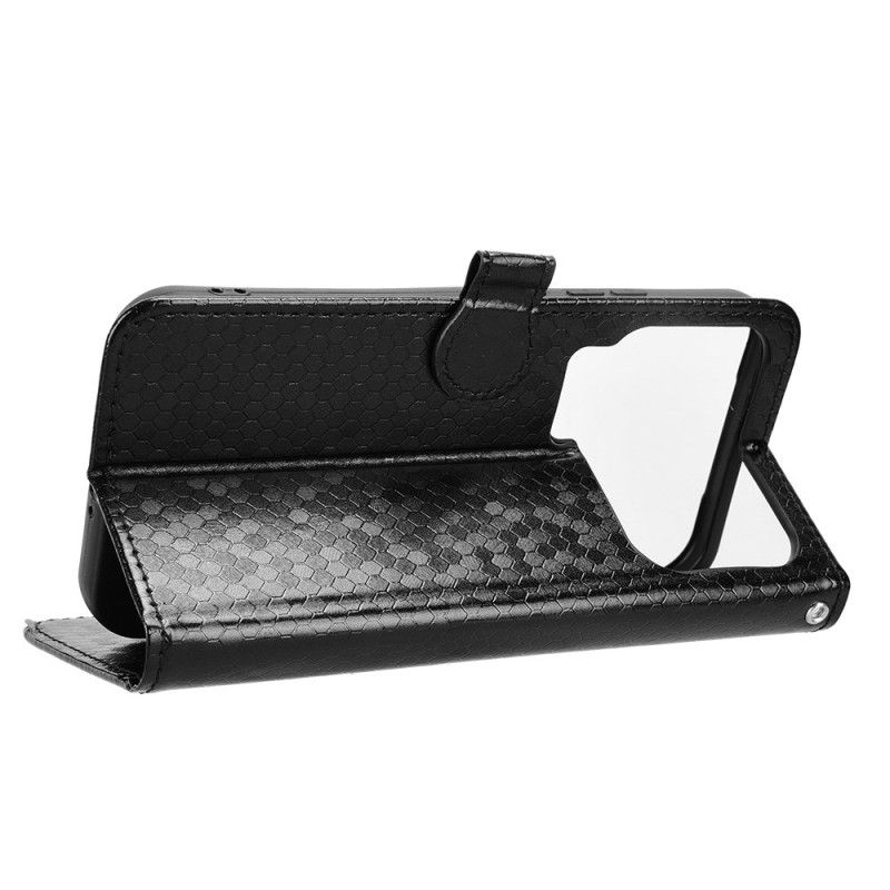 Lærdeksel Folio Deksel Xiaomi 17 Pro Mobildeksel Skinnende